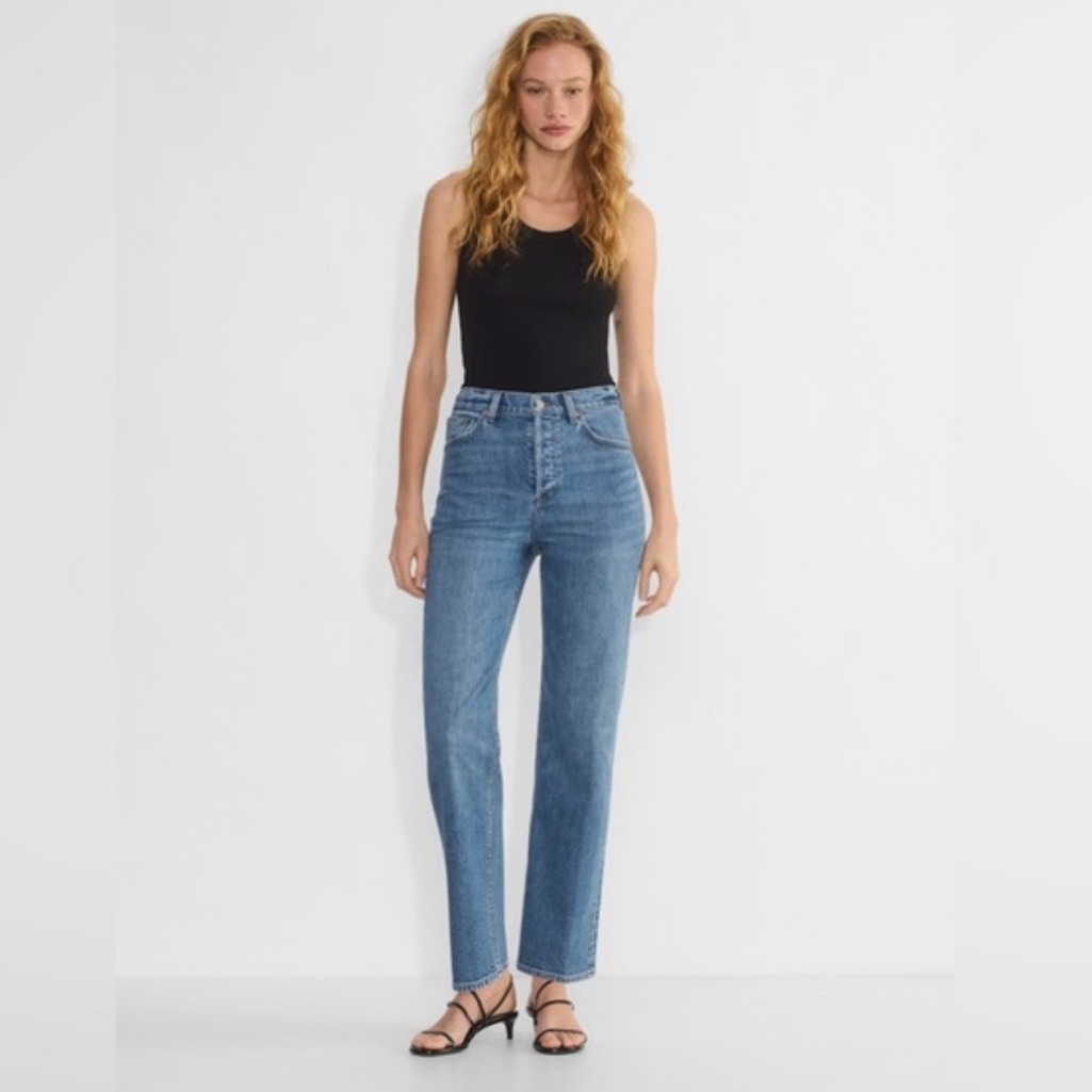 Denim Forum The Arlo High Rise Straight 28l